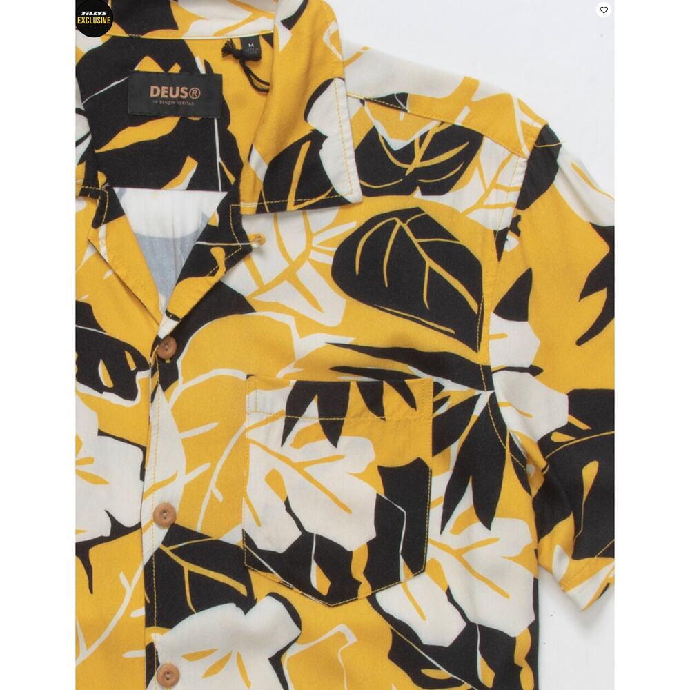 DEUS EX MACHINA | BUTTON DOWN FLORAL PRINT | MEN'S XL - Picture 2 of 3